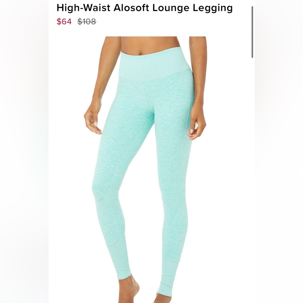 Alo Alosoft Lounge Legging NWOT